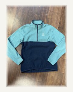 Fleecepullover Sweatshirt Halfzip Minzgrün | Haglöfs | S