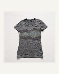 Damen T-Shirt mit Print grau | Andere | XS | T-Shirts-Damen