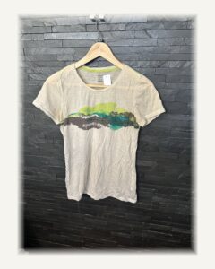 T-Shirt Merino Print beige | Icebreaker | S