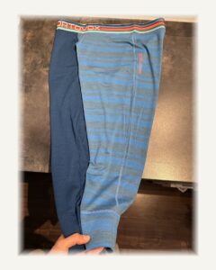 Merino Funktionshose 3/4 – Blau | Ortovox | XL | underwear-herren