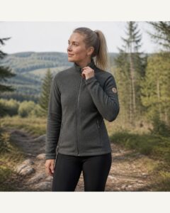 Fleecejacke mit Reißverschluss Anthrazit | Fjällräven | XS | fleecejacken-Damen