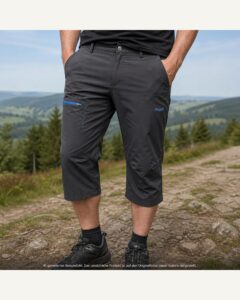 3/4 Outdoorhose Schwarz | Andere | XXL | hosen-herren