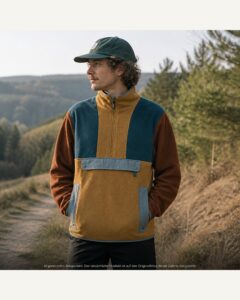 Fleecejacke Halfzip ocker | Patagonia | M | hoodies-damen
